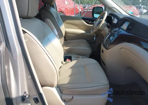 2011 Nissan Quest Sl z USA, uszkodzony, nr VIN JN8AE2KP1B9008378